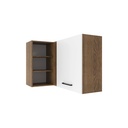 Aéreo esquinero Agata blanco 1 puerta 60cm